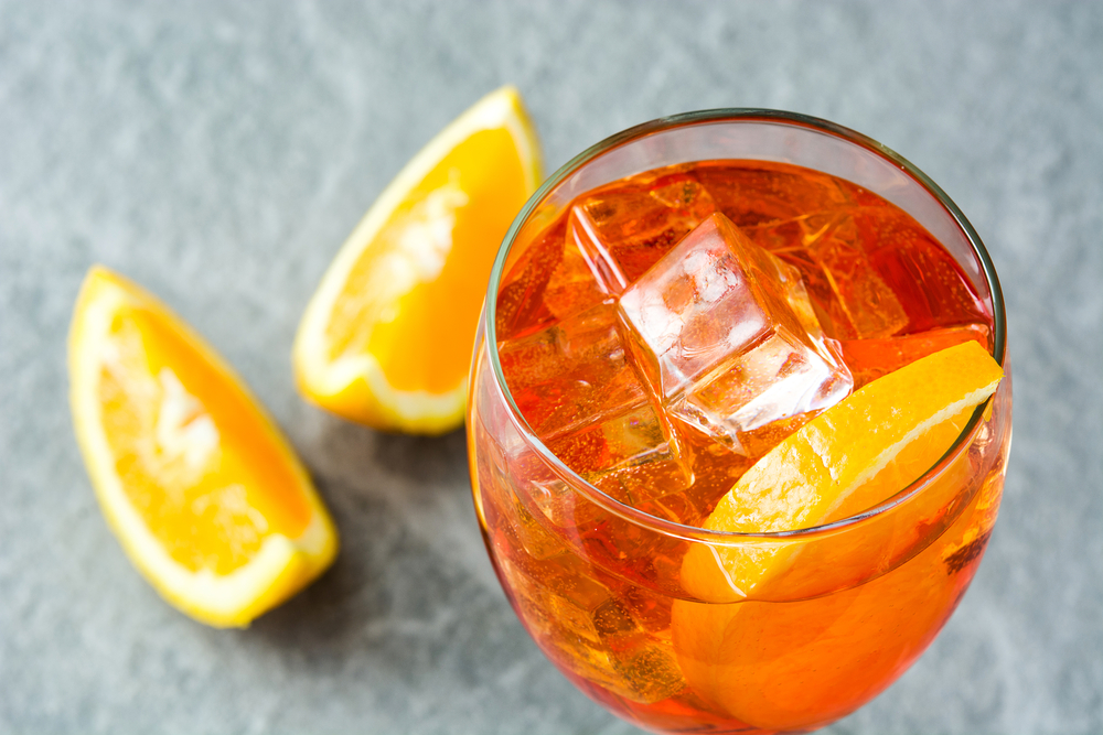Aperol Spritz narancsszelettel